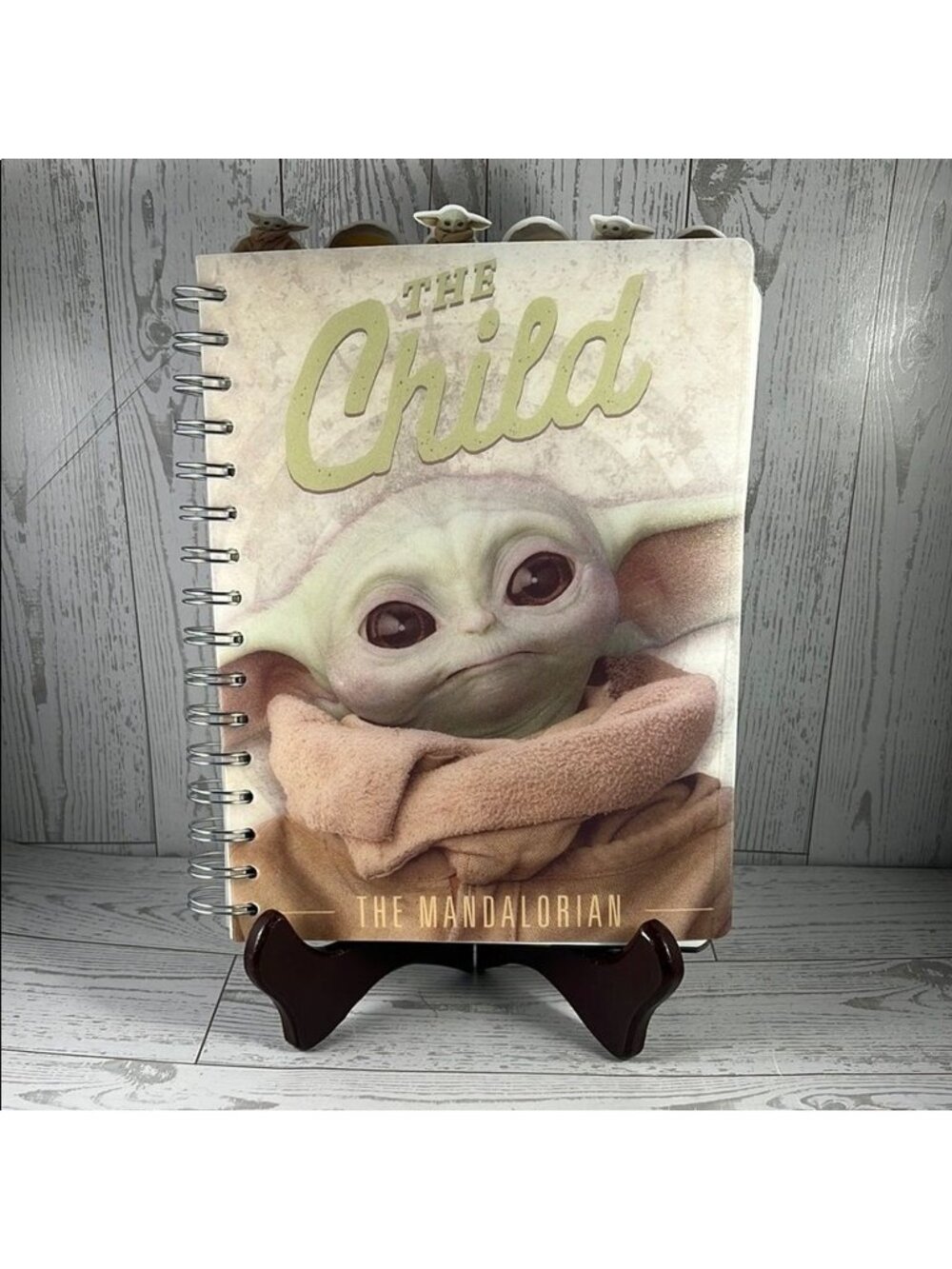 Disneys Star Wars The Mandalorian Black and White Journal